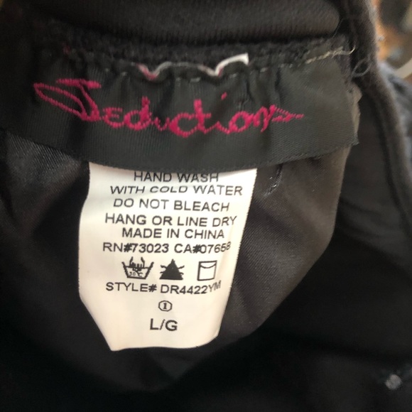 Black Racerback Dress - Picture 6 of 6